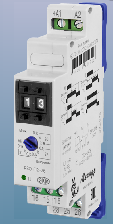 CRM-91 H/230V Реле времени многофункциональное купить в Нижнем Новгороде, цена 1