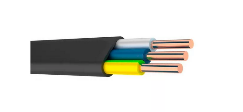 ВВГнг(А)-LS 3х2,5-0.66 плоский кабель (кратно 30)