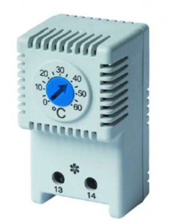 Термостат NO контакт, диапазон температур: 0-60 °C, DKC R5THV2
